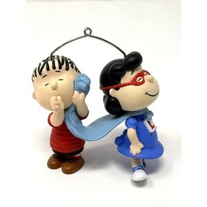2024 Hallmark Keepsake The Peanuts Gang : Super Lucy And Linus Ornament NWT